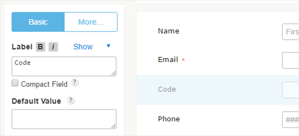 Generate coupon codes for your respondents